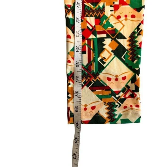 LuLaRoe Women's Christmas Tights - Picture 4 of 4